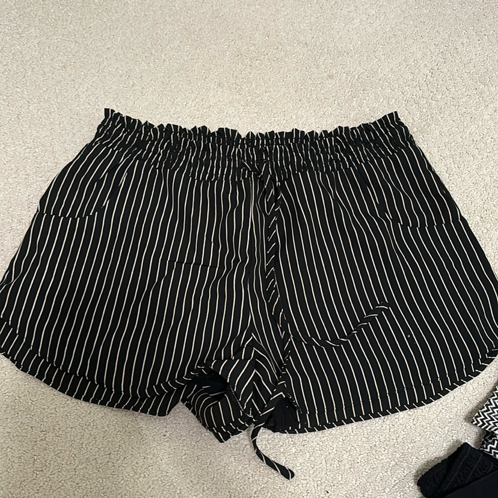 asher stripe shorts